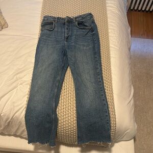Zara flare jeans size 10